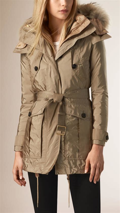 burberry parka womens|Burberry parka black with hood.